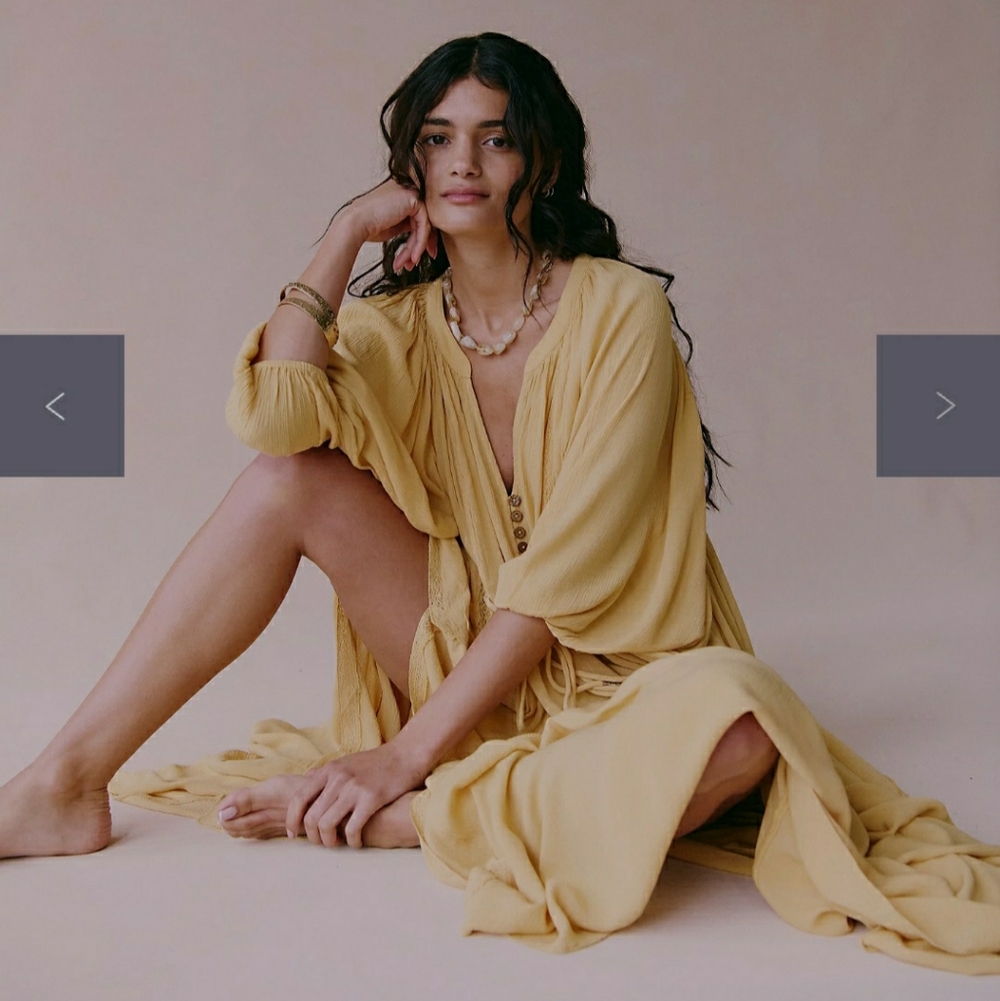 Free People Plenty Of Love Maxi Dress -  NWT XS